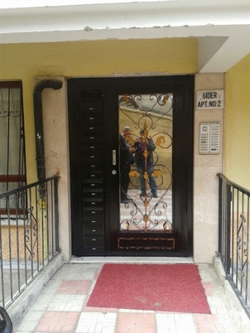 Ferforje lüx Apartman Kapısı 0012